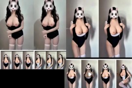 抖音 小困神   巨乳女神 全程甩奶 抖胸 裸舞  6V